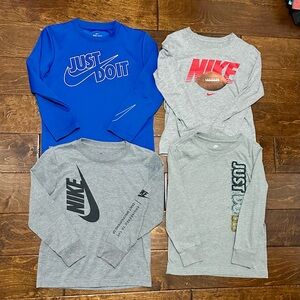 Nike Kids Long Sleeve Tees (4)